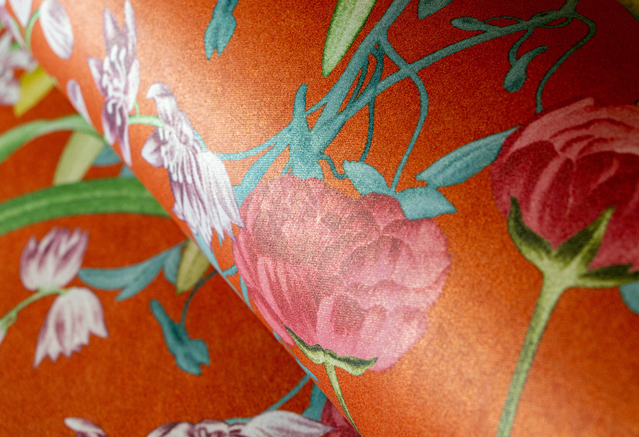 26732 Moorea Tropical Red Apple Wallpaper By Hohenberger