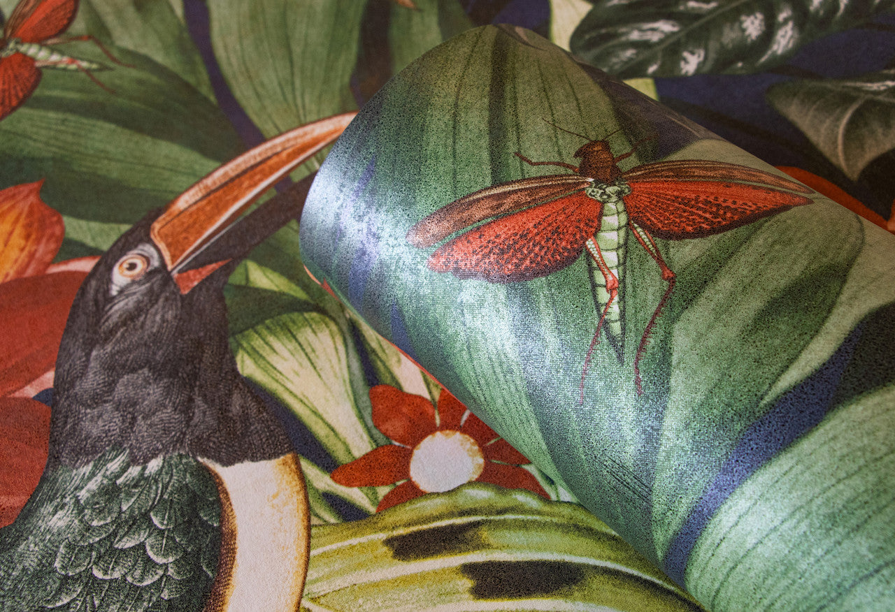 26743 Palau Tropical Blueberry Wallpaper By Hohenberger