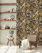 26746 Palau Tropical Walnut Wallpaper By Hohenberger