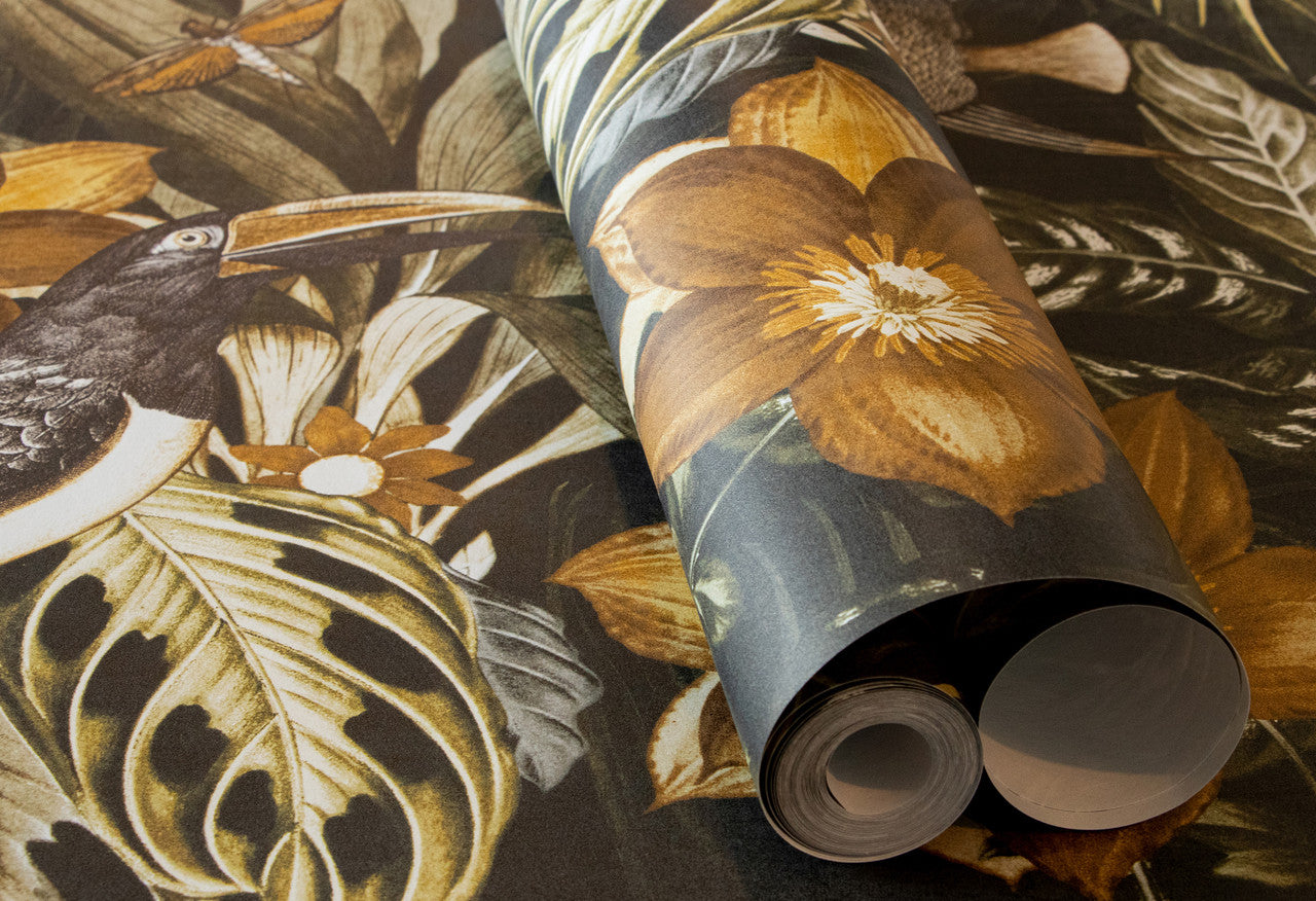 26746 Palau Tropical Walnut Wallpaper By Hohenberger