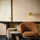 26746 Le Raphia Tisse Essentials Les Naturels Mandarine Wallpaper By Arte