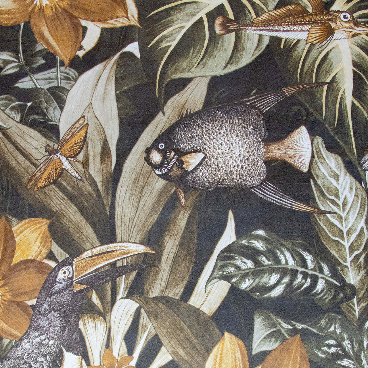 26746 Palau Tropical Walnut Wallpaper By Hohenberger