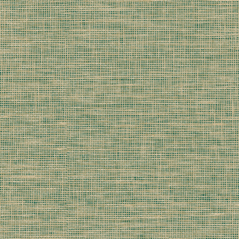 26749 Le Raphia Tisse Essentials Les Naturels Deep Teal Wallpaper By Arte