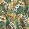 Verdure Essentials Les Naturels Green Gold Wallpaper By Arte