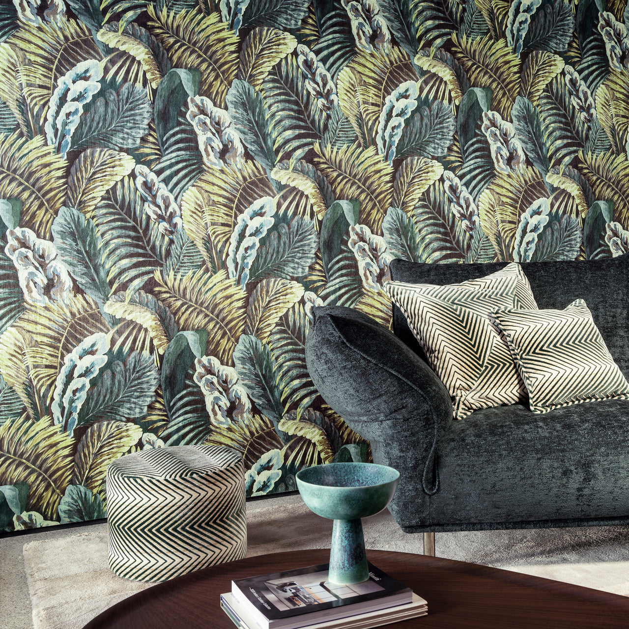 26761 Vedure Essentials Les Naturels Blue Mint Wallpaper By Arte