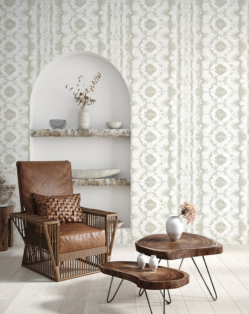 26790 Batik Taupe Grey Crafted Wallpaper By Hohenberger