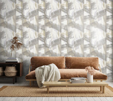 26796 Glaze Taupe Grey Crafted Wallpaper By Hohenberger