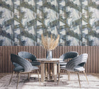 26797 Indigo Glaze Crafted Wallpaper By Galerie