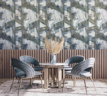 26797 Indigo Glaze Crafted Wallpaper By Galerie