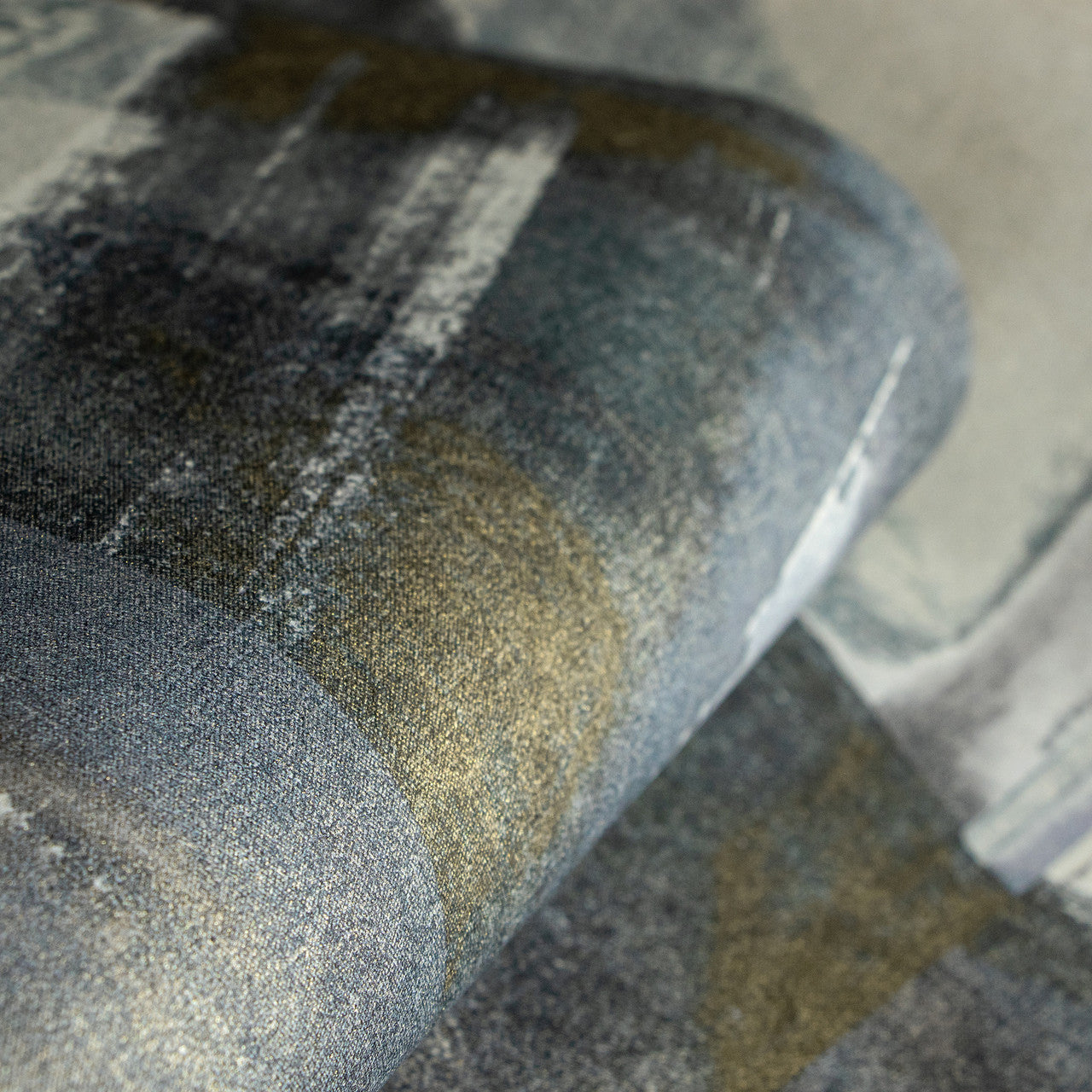 26797 Indigo Glaze Crafted Wallpaper By Galerie