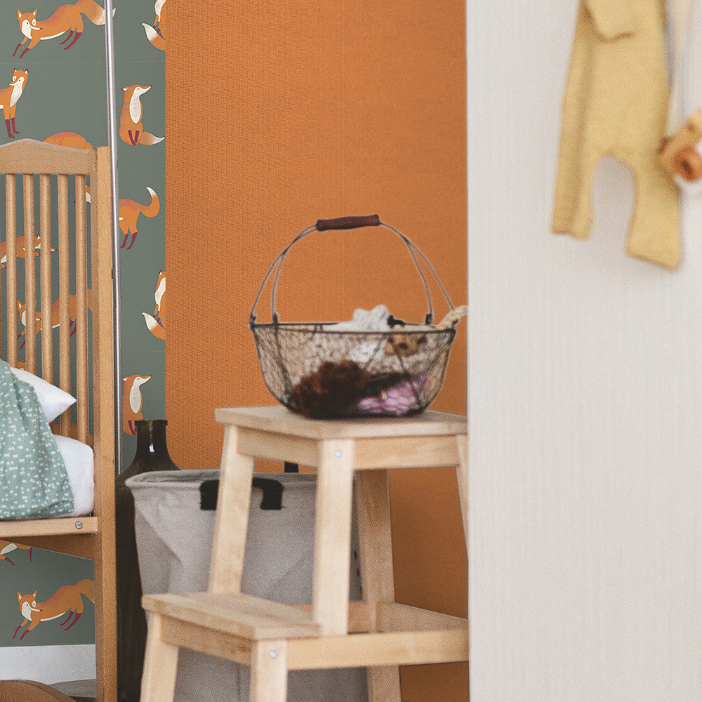 26806 Orange Mini Dots Great Kids Wallpaper By Hohenberger