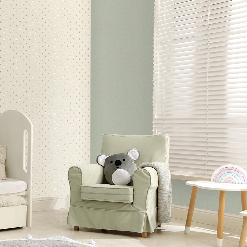 26811 Sage Mini Dots Great Kids Wallpaper By Hohenberger