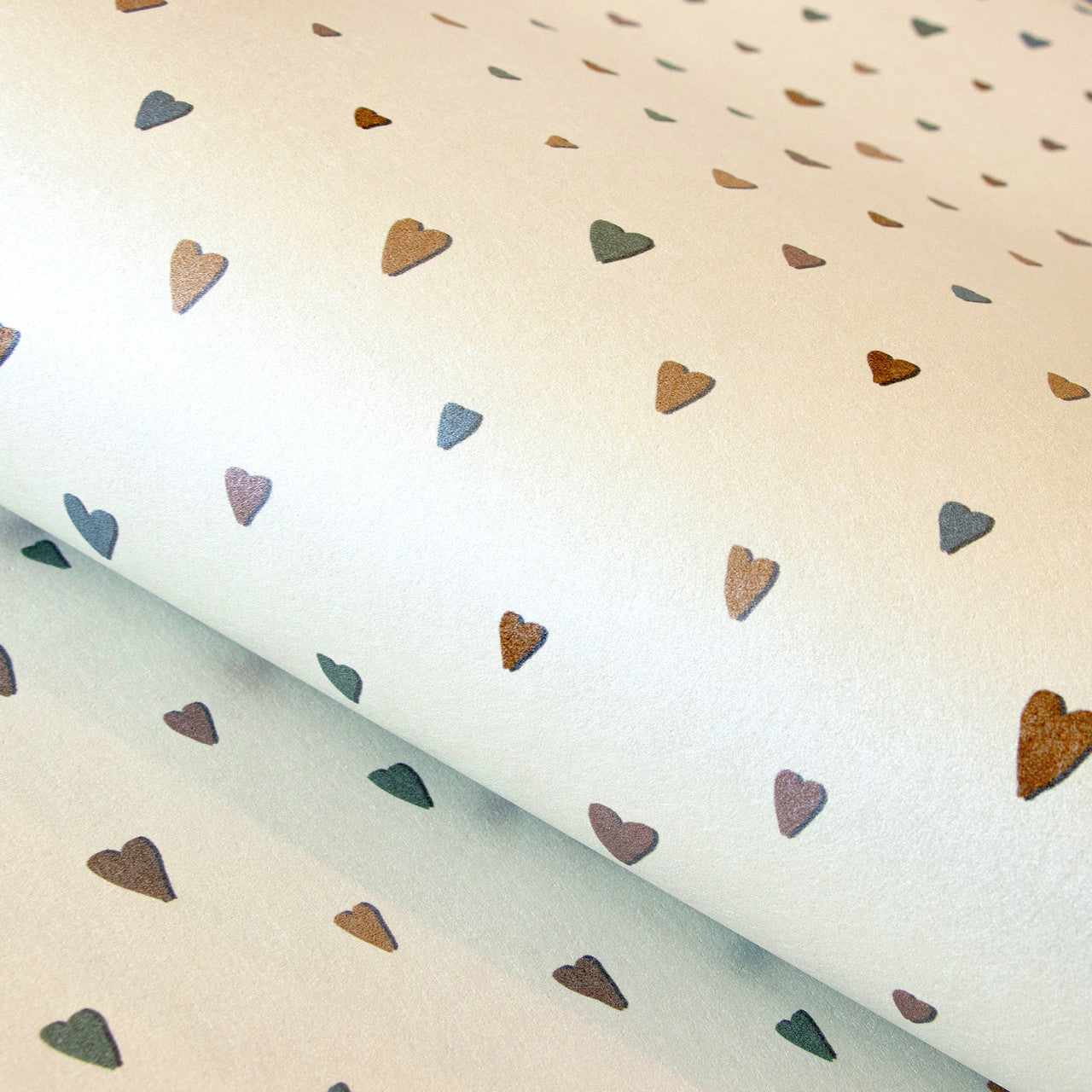 26814 Pearl Colored Hearts Great Kids Wallpaper By Hohenberger