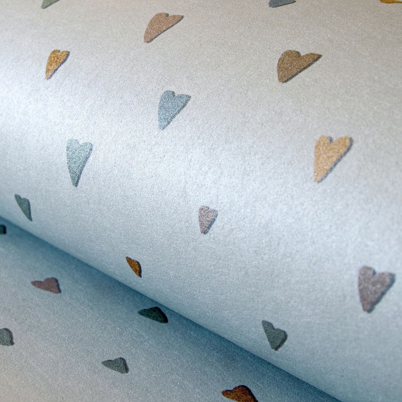 26815 Light Blue Colored Hearts Great Kids Wallpaper By Hohenberger