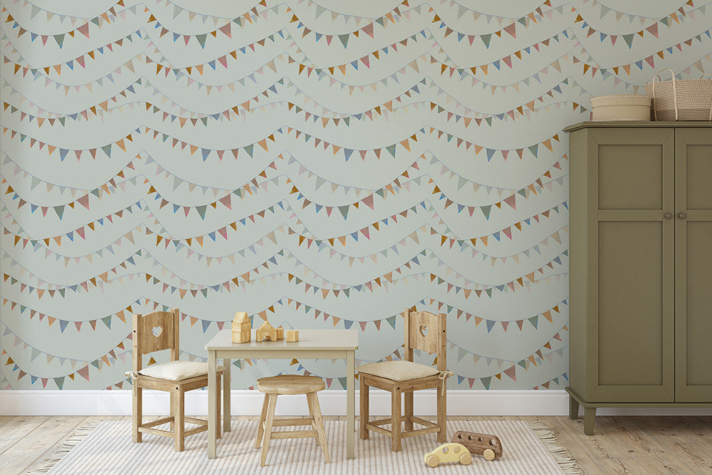 26823 Sage Garland Great Kids Wallpaper By Hohenberger