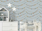 26824 Light Blue Garland Great Kids Wallpaper By Hohenberger