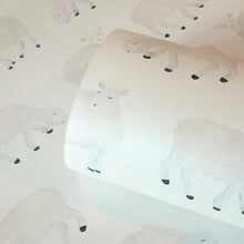 26826 White Sweet Sheep Great Kids Wallpaper By Hohenberger