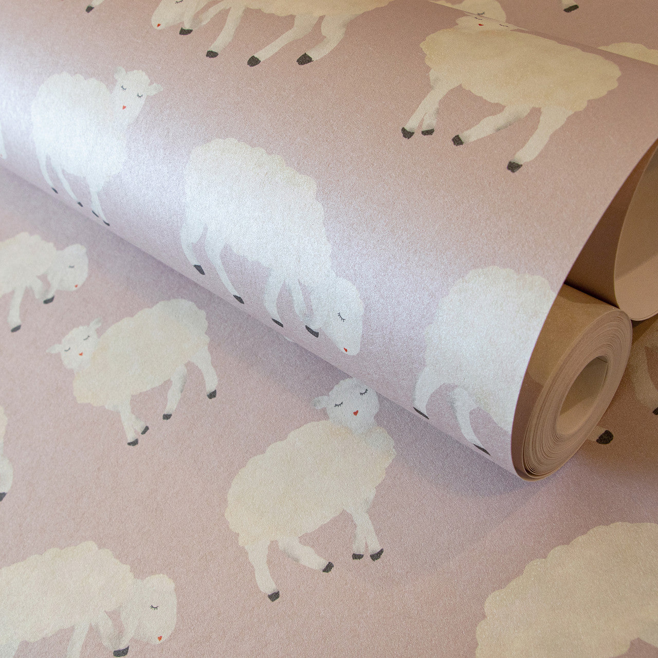 26827 Rose Sweet Sheep Great Kids Wallpaper By Hohenberger