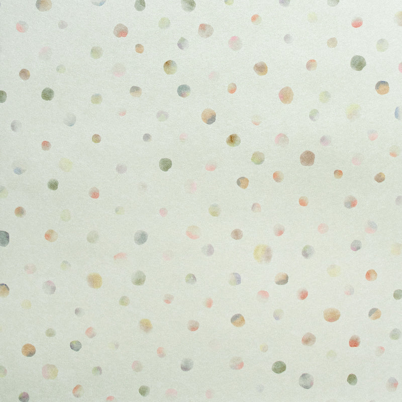 26836 Sage Watercolor Dots Great Kids Wallpaper By Hohenberger