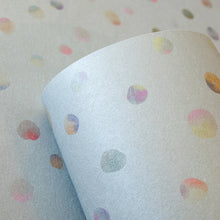 26837 Light Blue Watercolor Dots Great Kids Wallpaper By Hohenberger