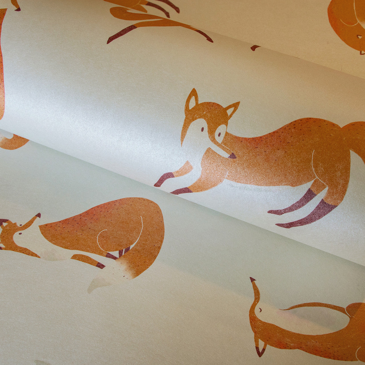 26839 Pearl Friendly Foxes Great Kids Wallpaper By Hohenberger