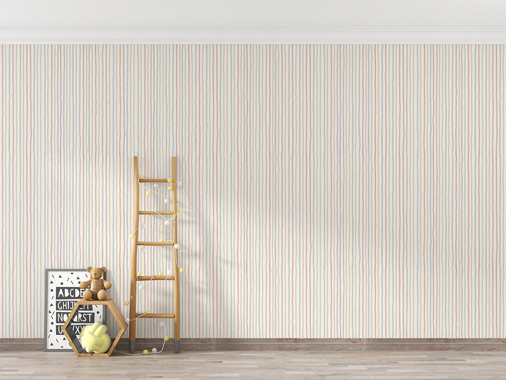 26843 Pearl Stripes Great Kids Wallpaper By Hohenberger