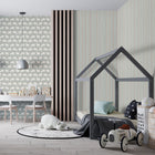 26845 Sage Stripes Great Kids Wallpaper By Hohenberger