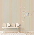 26849 Beige Stripes Great Kids Wallpaper By Hohenberger