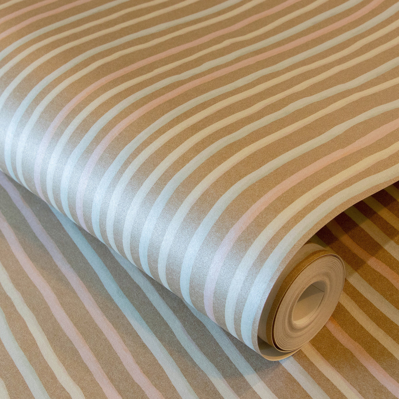 26850 Bronze Stripes Great Kids Wallpaper By Hohenberger