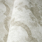 26856 Porto Sand Beige Azulejo Wallpaper By Hohenberger