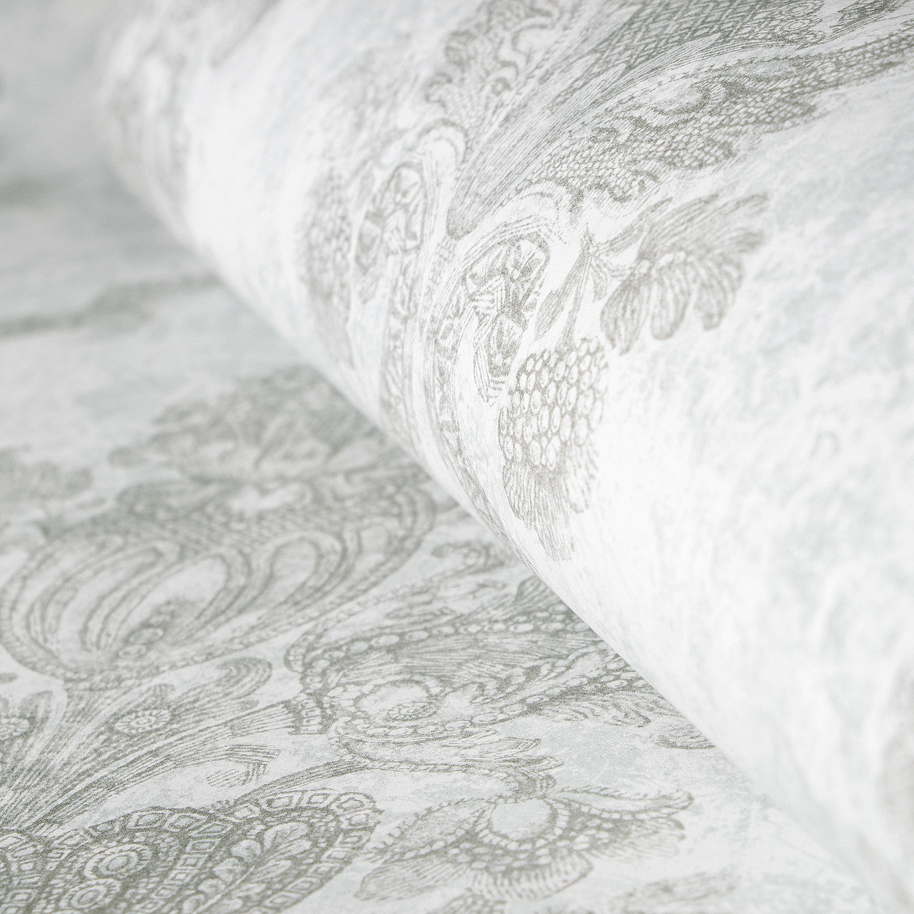 26858 Porto Fossil Grey Azulejo Wallpaper By Hohenberger