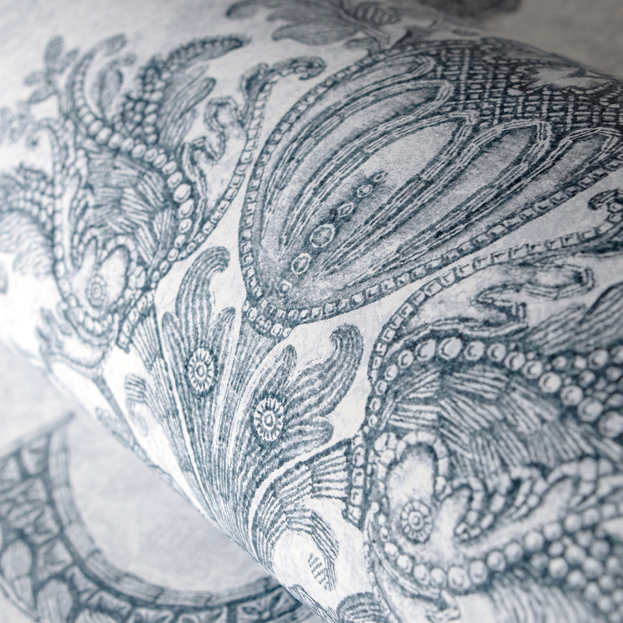 26859 Porto Chalky Blue Azulejo Wallpaper By Hohenberger