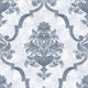 Porto Chalky Blue Azulejo Wallpaper By Hohenberger