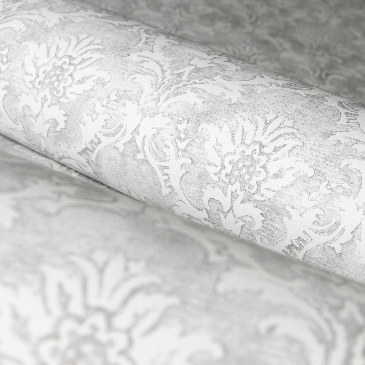 26864 Lisboa Fossil Grey Azulejo Wallpaper By Hohenberger