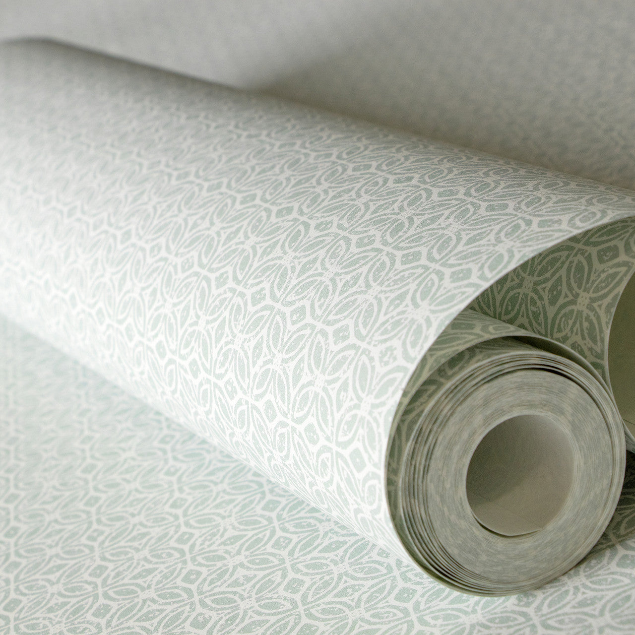 26877 Sintra Frost Mint Azulejo Wallpaper By Hohenberger