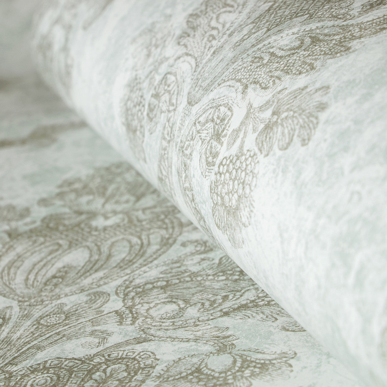 26883 Porto Frost Mint Azulejo Wallpaper By Hohenberger