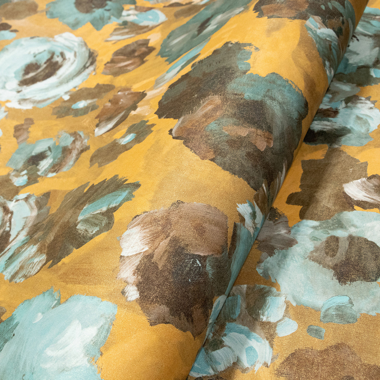 26905 Paeonia Teal Gold Julie Feels Home Wallpaper By Hohenberger