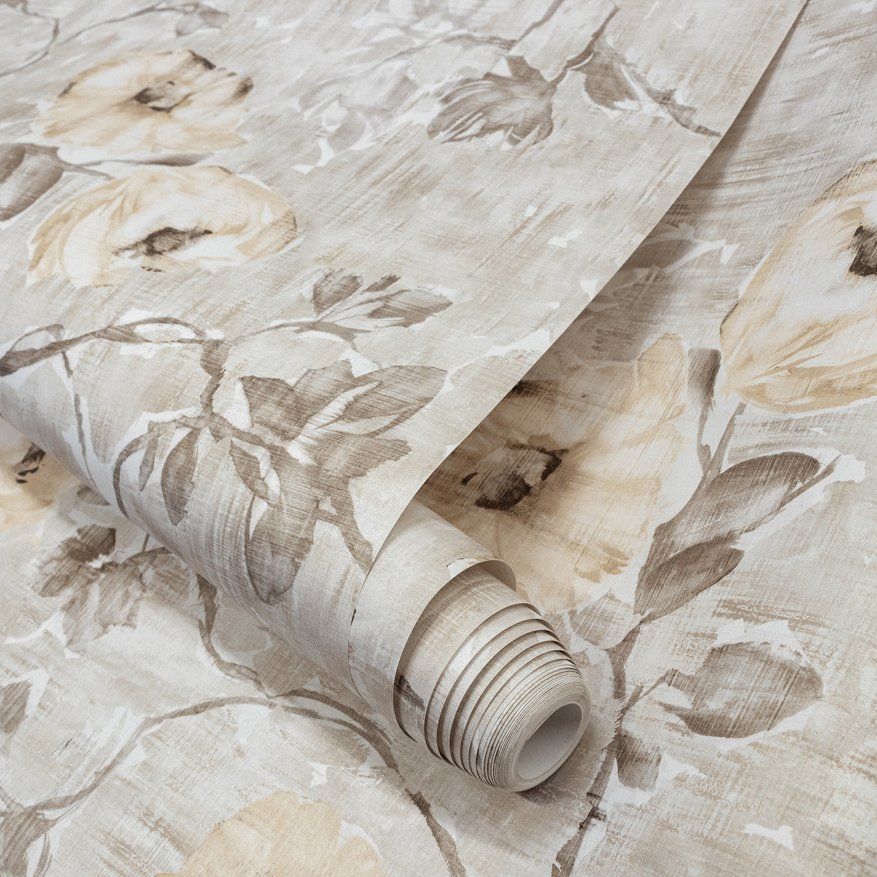 26916 Petunia Apricot Greyish Julie Feels Home Wallpaper By Hohenberger