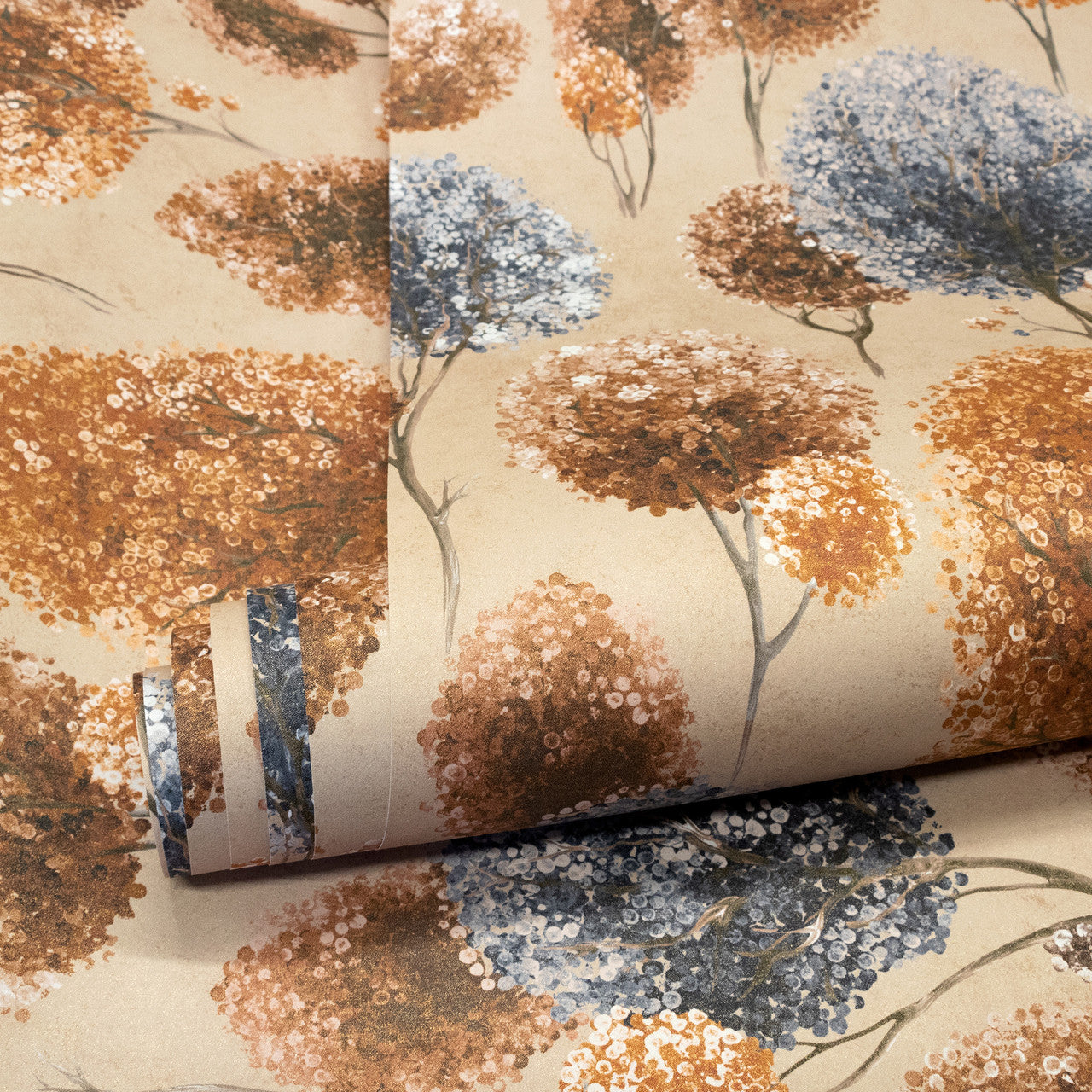 26925 Rust Peach Tilia Julie Feels Home Wallpaper By Hohenberger Galerie