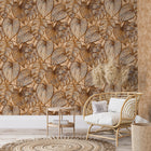 26936 Monstera Bronze Peach Julie Feels Home Wallpaper By Hohenberger