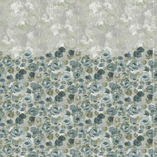 26955 Paeonia Twin Wall Smaragd Grey Julie Feels Home Wall Mural By Hohenberger Galerie