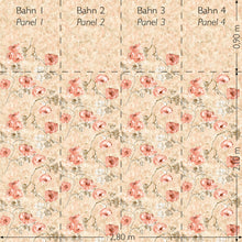 26963 Aurora Red Peach Petunia Twinwall Julie Feels Home Wallpaper By Hohenberger Galerie