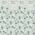 26965 Steel Blue Sage Petunia Twinwall Julie Feels Home Wallpaper By Hohenberger Galerie