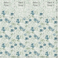 26965 Steel Blue Sage Petunia Twinwall Julie Feels Home Wallpaper By Hohenberger Galerie