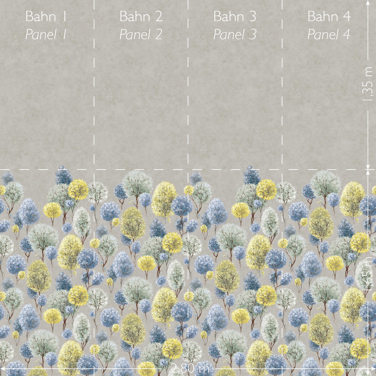 26967 Tilia Twin Wall Citron Stone Julie Feels Home Wall Mural By Hohenberger