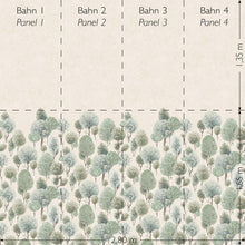 26968 Tilia Twin Wall Sage Greyish Julie Feels Home Wall Mural By Hohenberger
