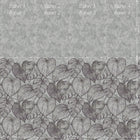 26977 Monstera Twin Wall Black Mid Lead Julie Feels Home Wall Mural By Hohenberger