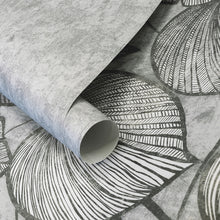 26977 Monstera Twin Wall Black Mid Lead Julie Feels Home Wall Mural By Hohenberger