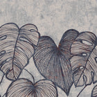 26980 Monstera Twin Wall Navy Ash Julie Feels Home Wall Mural By Hohenberger