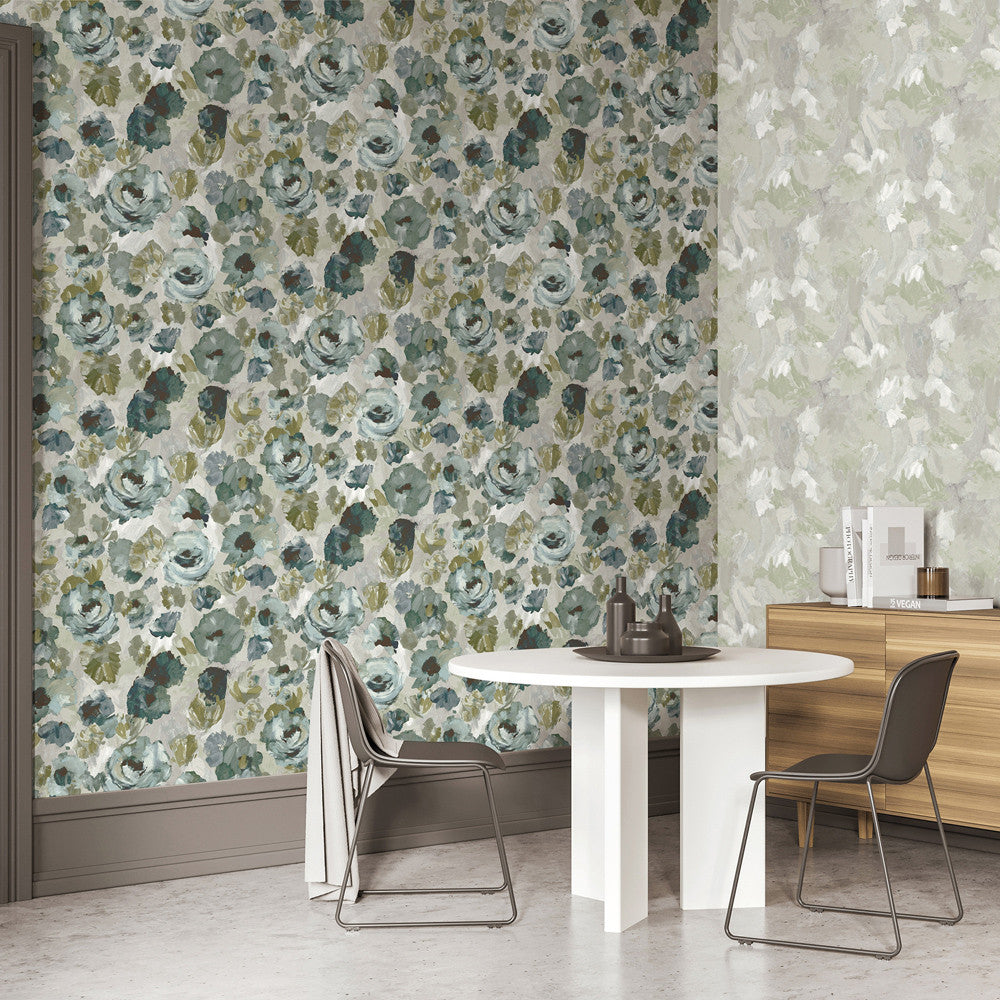 26982 Paeonia Smaragd Grey Julie Feels Home Wallpaper By Hohenberger